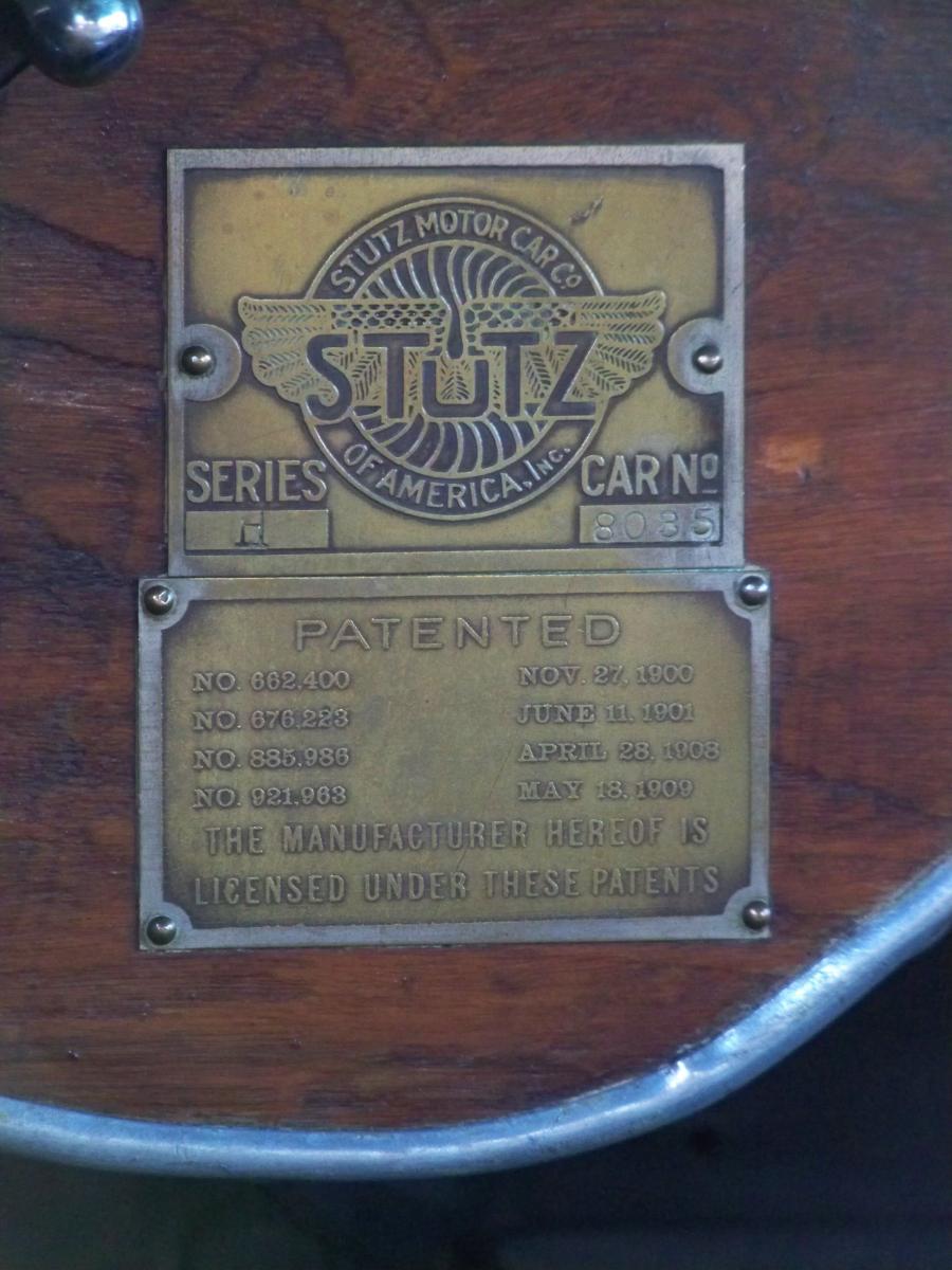  Stutz Model H 80 HP Touring 1920 года  (фото 6 из 32)